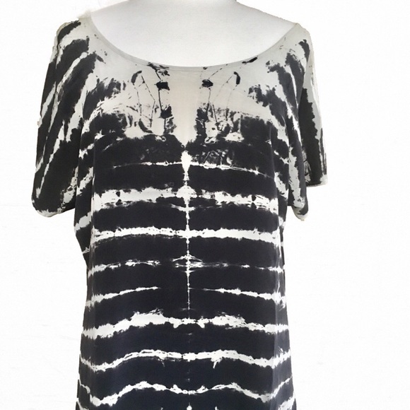 Gypsy 05 Black Scoop Back Pure 100% Silk Dress - Picture 2 of 6